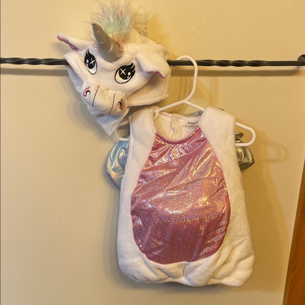 Spirit Unicorn One Piece - White and Pink